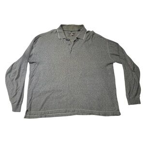 Elegant Gray Men's Polo Shirt